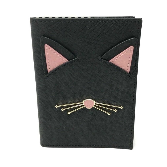 Kate Spade Handbags - Kate Spade Cat's Meow Travel Passport Holder